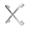 Kaablihoidik Extralink Four arms alumiiniumraam S500 — 500 x 500 x 70 mm, laud/seinale, alumiinium