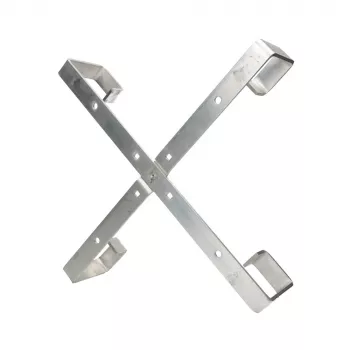 Kaablihoidik Extralink Four arms alumiiniumraam S500 — 500 x 500 x 70 mm, laud/seinale, alumiinium
