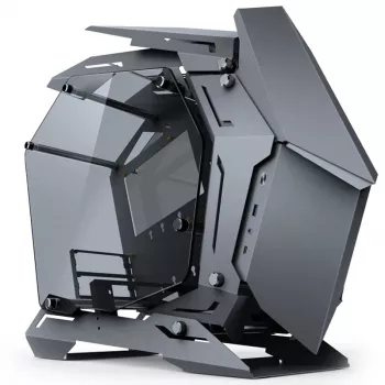 Jonsbo MOD3 Mini Micro-ATX torniga vitriin karastatud klaas - hall - tower