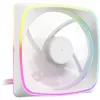 120 mm korpuse ventilaator Sharkoon SHARK Lights RGB PWM valge — RGB valgustus, PWM kiiruse juhtimine