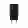 Seinalaadija CANYON OnCharge 30CL 30W PD 1-port EU pistik Must