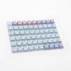 Klaviatuurikomplekt Ducky Macaron PBT Doubleshot 133 klahviga mehaanilistele klaviatuuridele, Ducky DCA132-USMACOEPD1