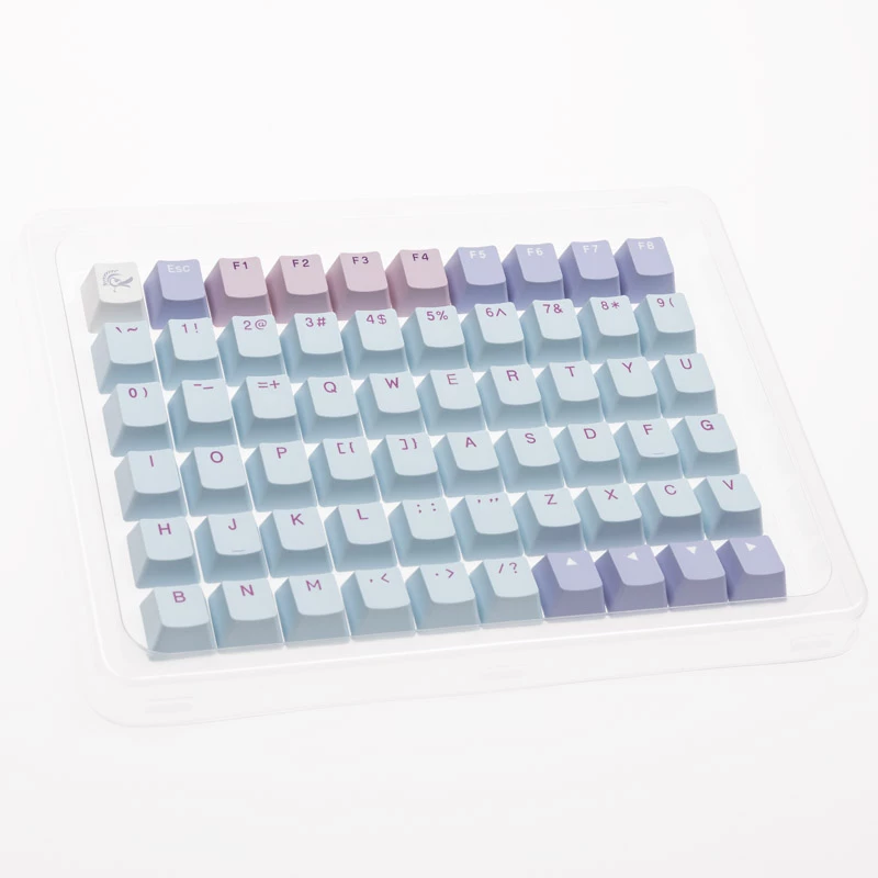 Klaviatuurikomplekt Ducky Macaron PBT Doubleshot 133 klahviga mehaanilistele klaviatuuridele, Ducky DCA132-USMACOEPD1