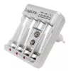Akulaadija Ni-MH / Ni-Cd AA / AAA / 9V