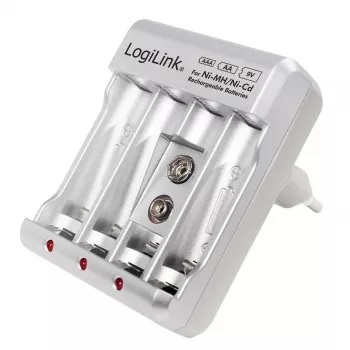 Akulaadija Ni-MH / Ni-Cd AA / AAA / 9V