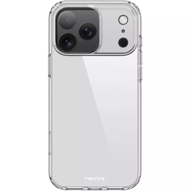 nevox StyleShell Flex - iPhone 17 Pro Max 6.9 läbipaistev (2513)