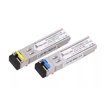 Extralink SFP WDM moodul 1.25G, 1.25Gbps, 1310/1550nm, Single Mode, 20km, LC, DOM, paar