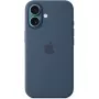Silikoonümbris Apple iPhone 16 MagSafe Denim Cover sinine 6,1 tolli