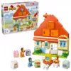 Ehitusmänguasi LEGO Bluey peremaja ja mälumänguga 10459 — 83 tk, 3 minifiguuri, vanus 3+