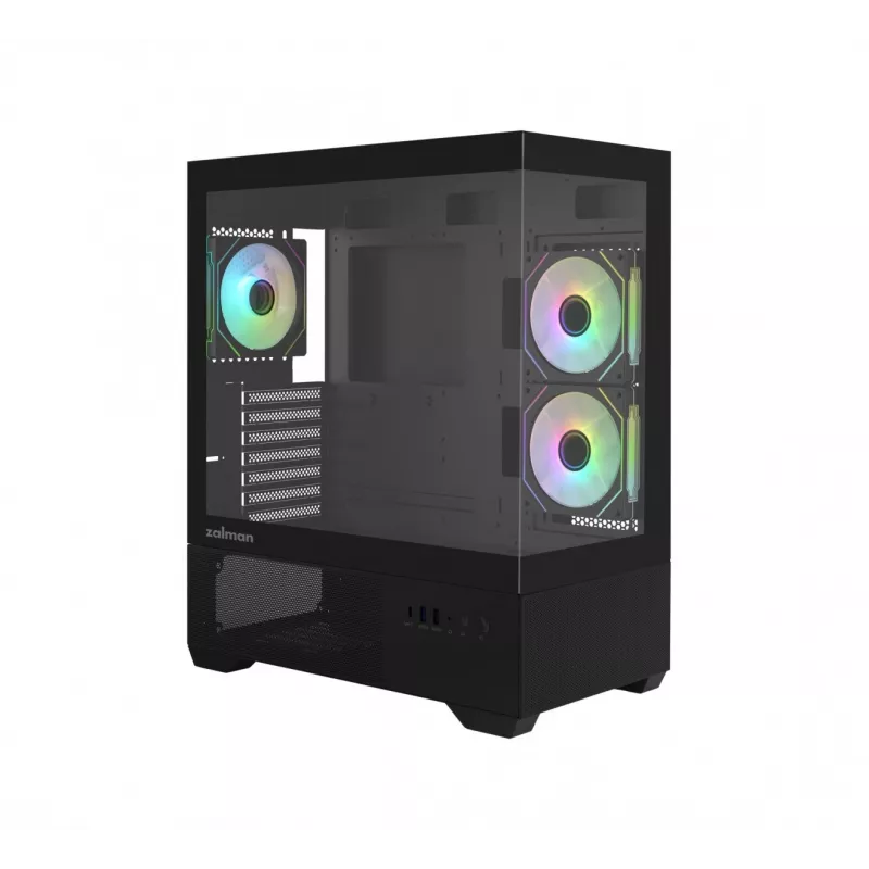Arvutikorpus CHRONIX V2 Mid Tower ARGB ventilaator x3 must