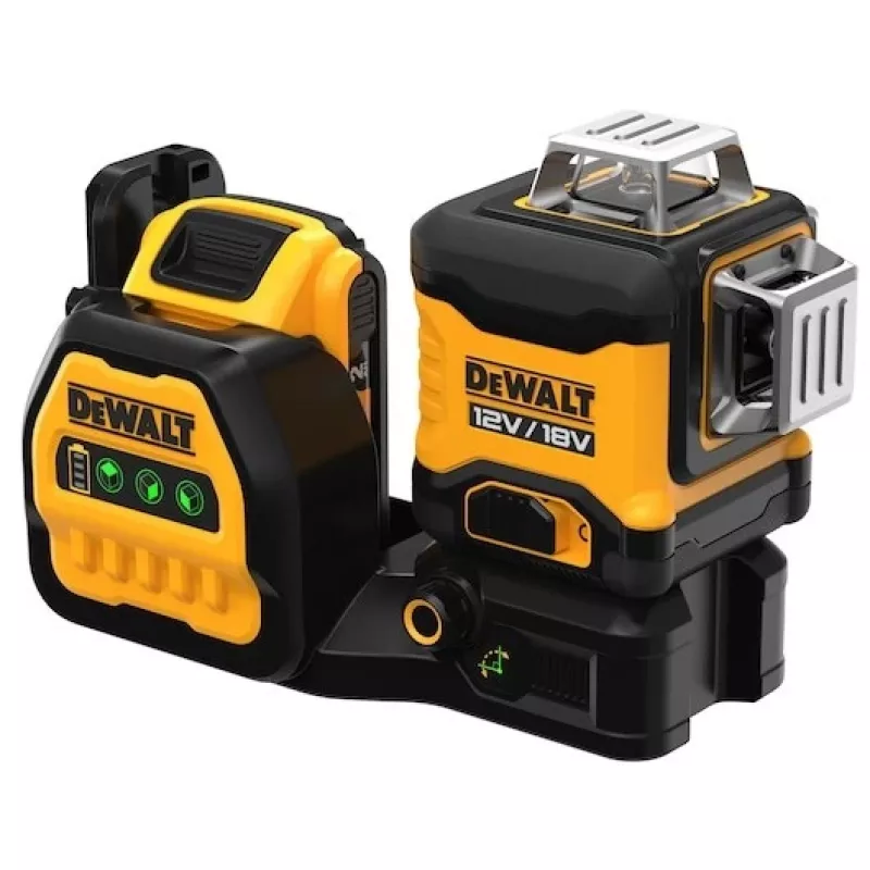 Lasernivelleerija DeWalt DCE089D1G18-QW roheline kiir isetasanduv 360° vastuvõtjaga ühilduv