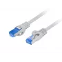 Võrgukaabel LANBERG Cat6a S/FTP PCF6A-10CC-0100-S, 1 m, RJ-45, Hall, LSZH, 500 MHz