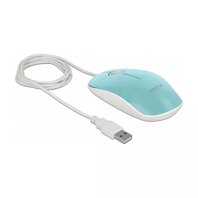 Hiir DeLOCK 12538 USB Type-A optiline mõlemakäeline