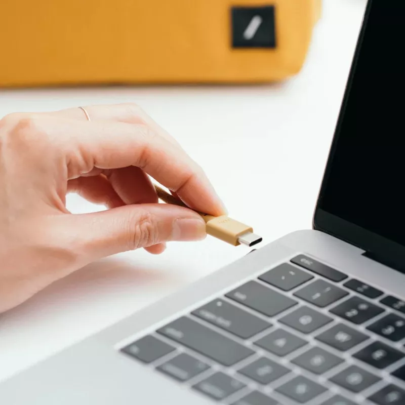 USB-C–USB-C kaabel Native Union Anchor kaabel 1,8 m must valge