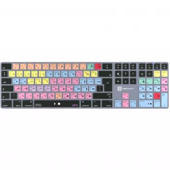 Klaviatuur LogicKeyboard LKB-PT-TM — Täissuuruses (100%) Bluetooth QWERTZ German, titaanhall