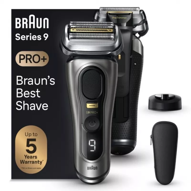 Braun Series 9 Pro+ 9515s elektriline pardel - märg ja kuiv, metallik
