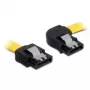 SATA-kaabel isane/isane 0,5 m DeLOCK 82829 kollane