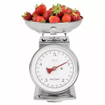 Mehaaniline köögikaal ProfiCook PC-KW 1247 — roostevaba teras, 5 kg mahtuvus, 1 L kauss, taarafunktsioon