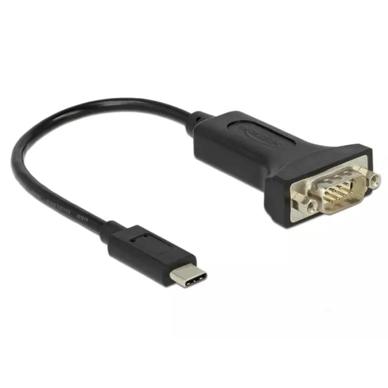 Jadaühenduse kaabel DeLOCK 63908 must 0,15 m DB-9