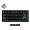 Mehaaniline 75% klaviatuur Keychron Q1 Ultra 8K — USB + RF traadita + Bluetooth, RGB, must