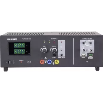 VOLTCRAFT VLP-1405 laboratooriumi toiteplokk, reguleeritav 0–40 V 0,01–5 A 233 W OVP Väljundite arv 3 x (VC-8146850)