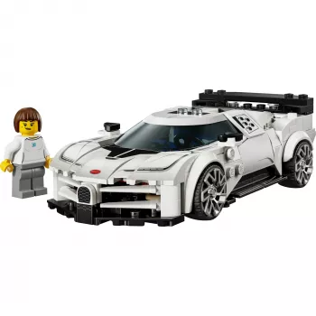 LEGO ehituskomplekt Bugatti Centodieci Speed Champions 77240 — 291 osa, 1 minifiguur, vanus 9+