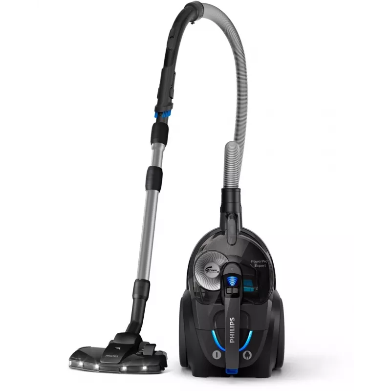 Silindertolmuimeja Philips PowerPro Expert FC9747/09 — 900 W, 2 L kotita, HEPA, must