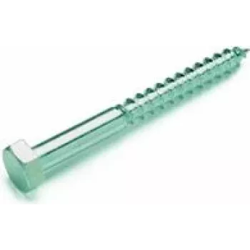 Bolt cimco 190222, galvanized steel, for wood, length 50 mm, thread Ø 8 mm