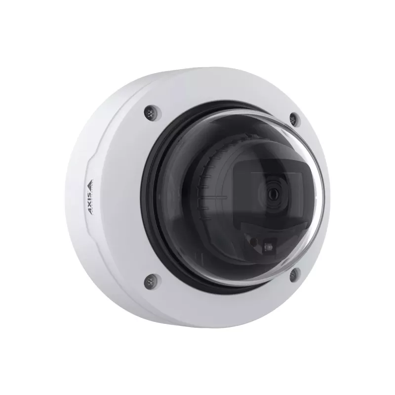 IP kuplkaitsekamera AXIS P3277‑LV — 2592×1944 CMOS, 104° horisontaalne vaateväli, 30 kaadrit sekundis, lae/seina kinnitus, sise- ja välistingimustesse