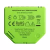 Sisseehitatud dimmer Shelly Dimmer Gen3 — LED max 150W, halogeen max 200W, 220–240V, juhtmevaba, must/laim