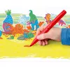 Marker Staedtler Noris Jumbo 6-pack pestavad mittetoksilised — lai ots, lastele ohutud markerid