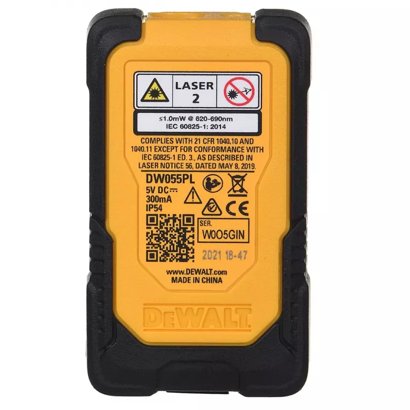 Laserkaugusmõõtur DeWalt DW055PL-XJ