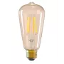 Smart bulb Tellur WiFi Filament E27 merevaigukollane valge soe dimmer 6W 806lm