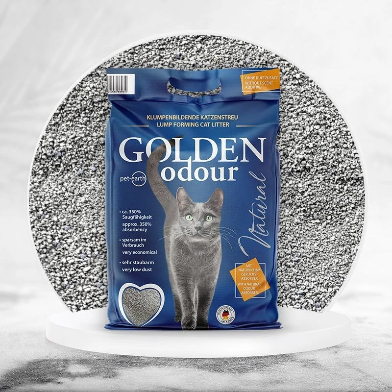 Kassiliiv Golden hall 7 kg — klombistuv bentoniitkassiliiv, tolmuvaba, lõhna kõrvaldav