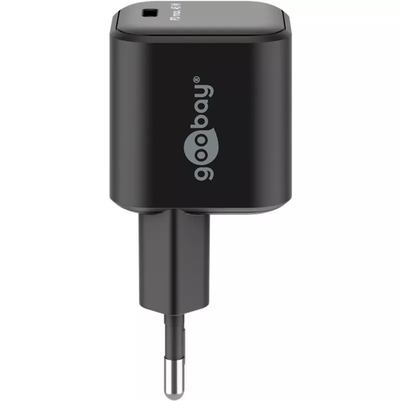 Goobay laadija 65331 sise vahelduvvoolu kiirlaadimine must USB USB-C