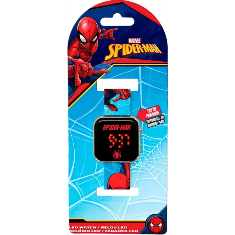 Kids Euroswan laste analoogkäekell Watch Spiderman mudel SPD4987