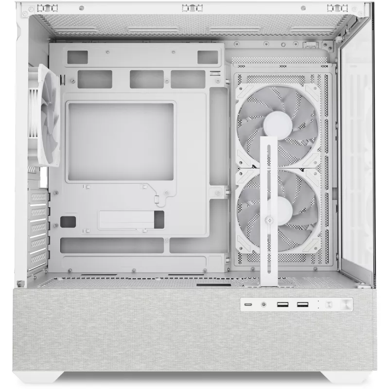Sharkoon MK7 ARGB mATX korpus 2x klaasiga valge