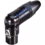 Neutrik XLR-pistikupesa, nurga all, pooluste arv: 3, must NC3FRX-BAG 1 tk (NC3FRX-BAG)