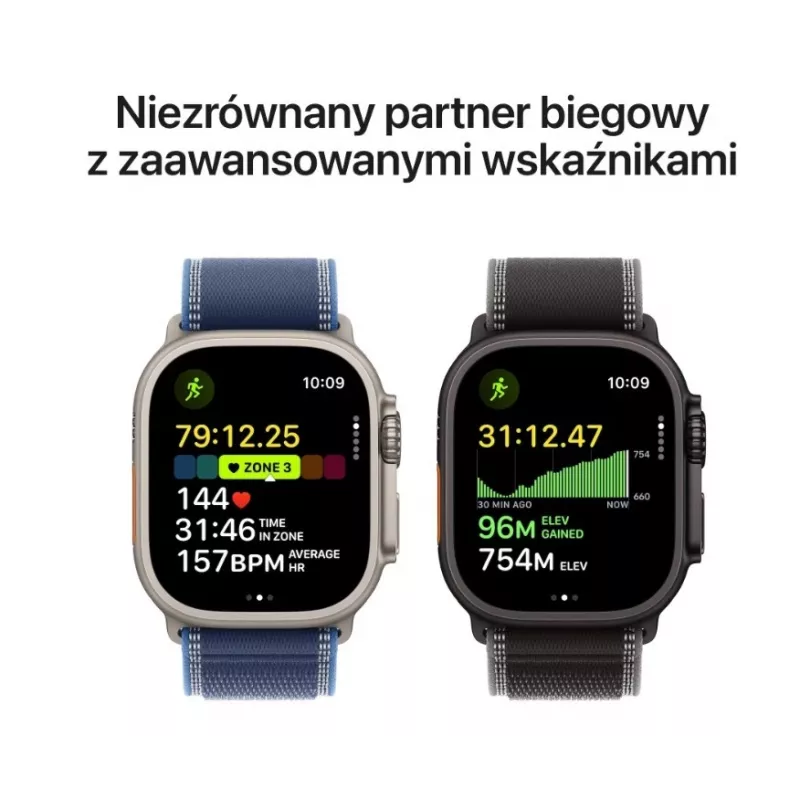 Nutikell Apple Watch Ultra 3 GPS + Cellular 49mm musta titaanist korpusega