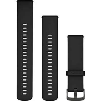 Garmin kellarihm Venu 3 22mm, must