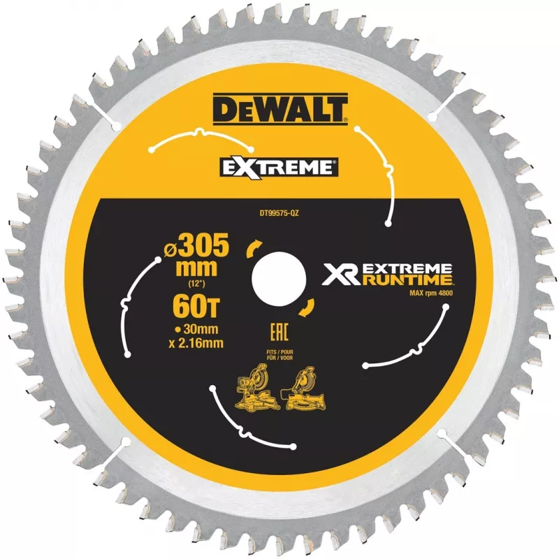 DeWALT DT99575-QZ ketassaetera 30,5 cm 1 tk