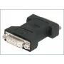 DVI-adapter, 24+1 kontaktiga DVI-pistik / 24+1 kontaktiga DVI-pistik adapter kahe DVI-kaabli ühendamiseks (38998)