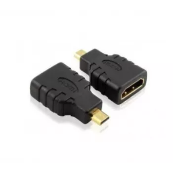 Techly IADAP-HDMI-MD kaabli soovahetaja Micro HDMI D Must