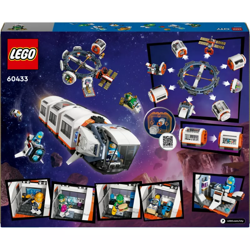 LEGO CITY 60433 MODULAARNE KOSMOSEJAAM