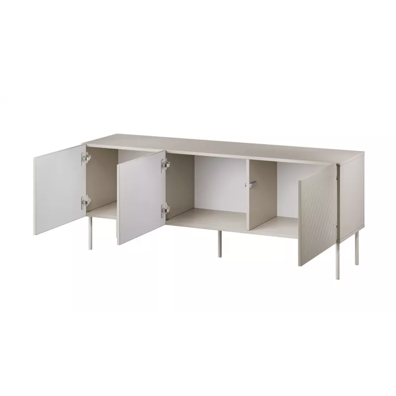 Cama RTV-kapp SIENA 150.5x40x60 kašmiir matt