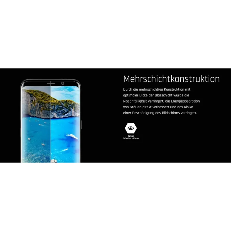Karastatud klaasist ekraanikaitse MYPHONE Hammer Energy 2 9H kõvadus kriimustuskindel