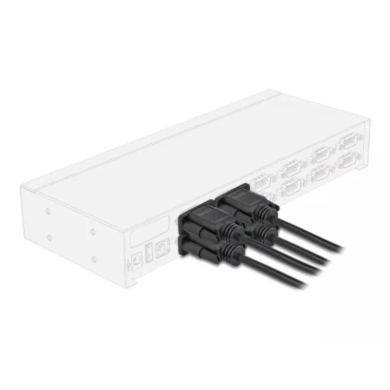 DeLOCK 86822 jadakaabel must 0,5 m DB-9