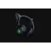 Peakomplekt Razer Kraken Kitty V2 BT — juhtmevaba Bluetooth, ümberkõrvaklapid, peapael, 20–20000 Hz, 325 g, must