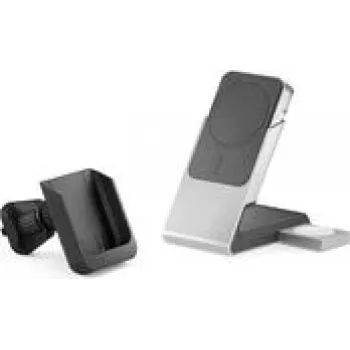 Kantav aku Alogic Matrix+ Wireless 3-in-1 laadimisjaam MagSafe + ventilatsioonikinnitus, 5000 mAh