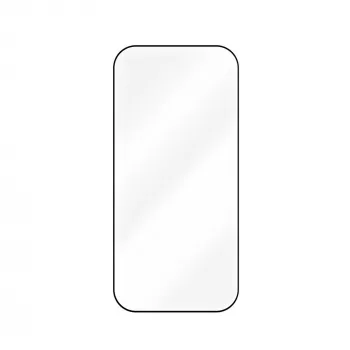 Karastatud klaasist ekraanikaitse FIXED Apple iPhone 17-le 2.5D Full Cover — 2 tk, must